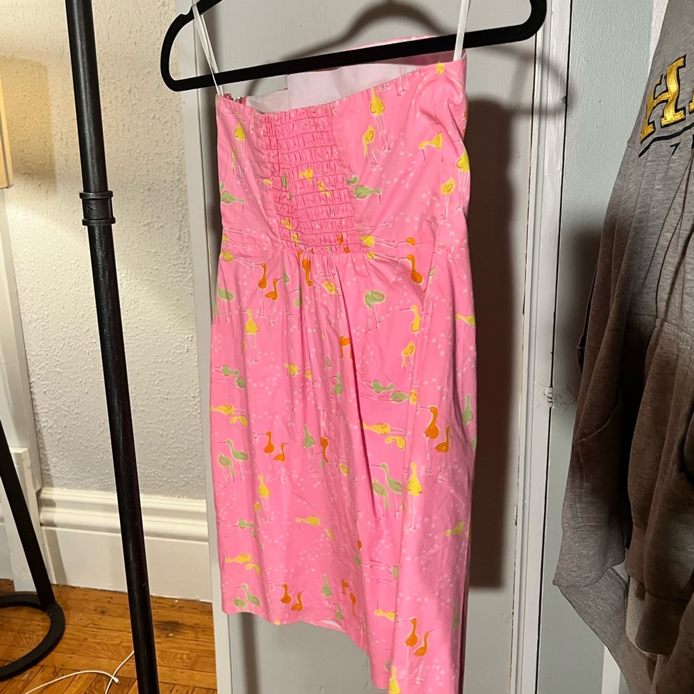 Lilly Pulitzer strapless dress